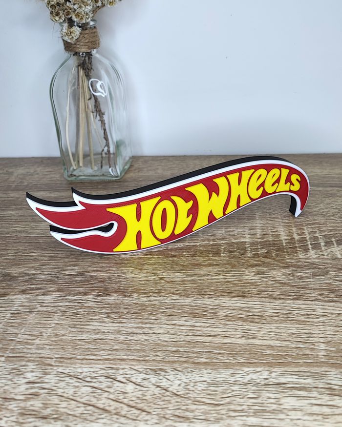 Bibelot décoratif 3D style HotWheels - photo numéro 3