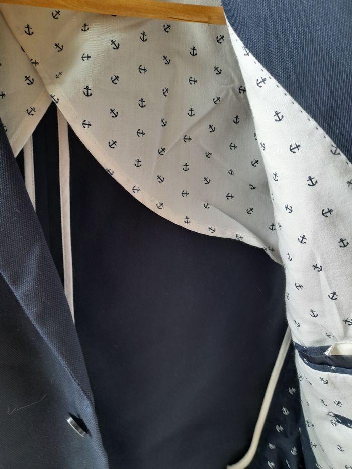 Veste  Celio ,  bleu marine Taille XL. - photo numéro 2