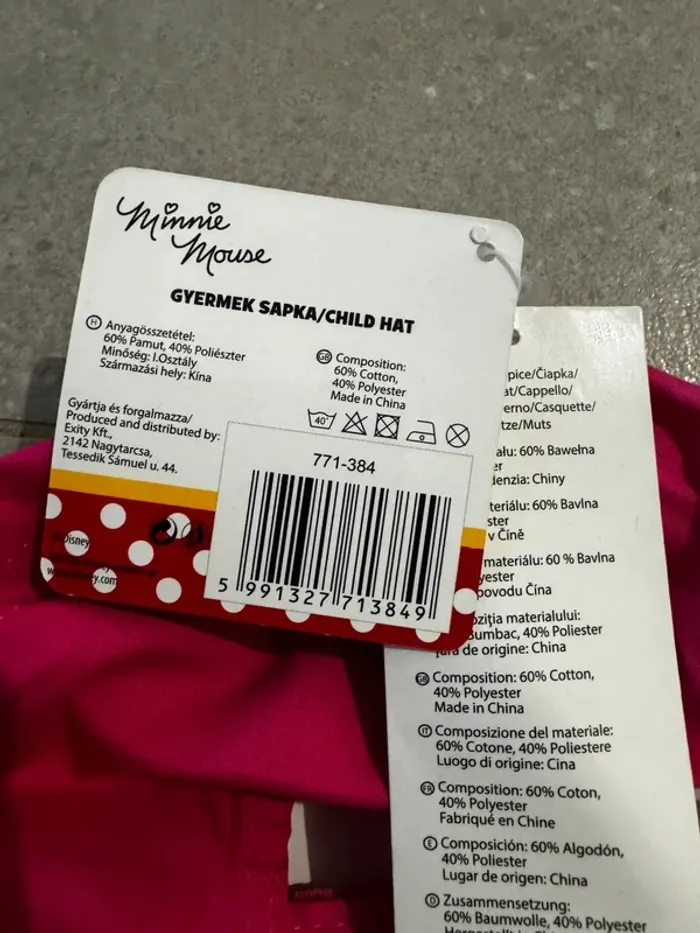 Casquette Minnie Mouse, taille 54, neuve - photo numéro 3
