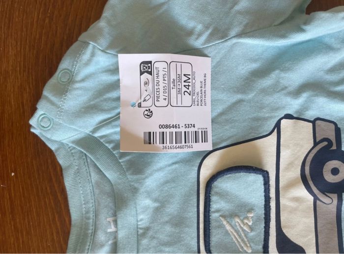 2 tee shirts garçon Creeks et LH - photo numéro 5