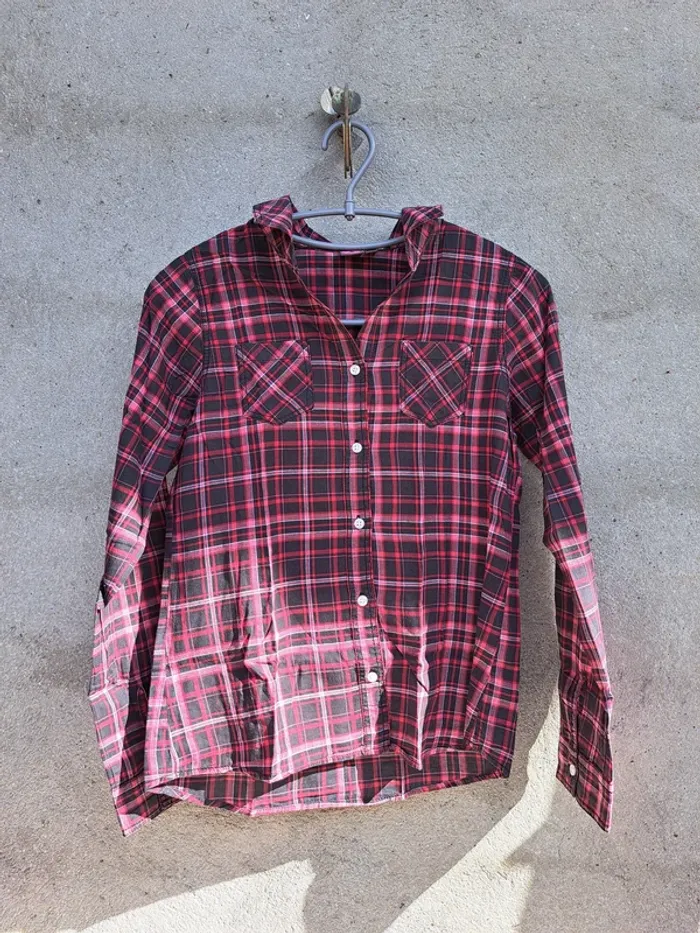 Chemise à carreaux