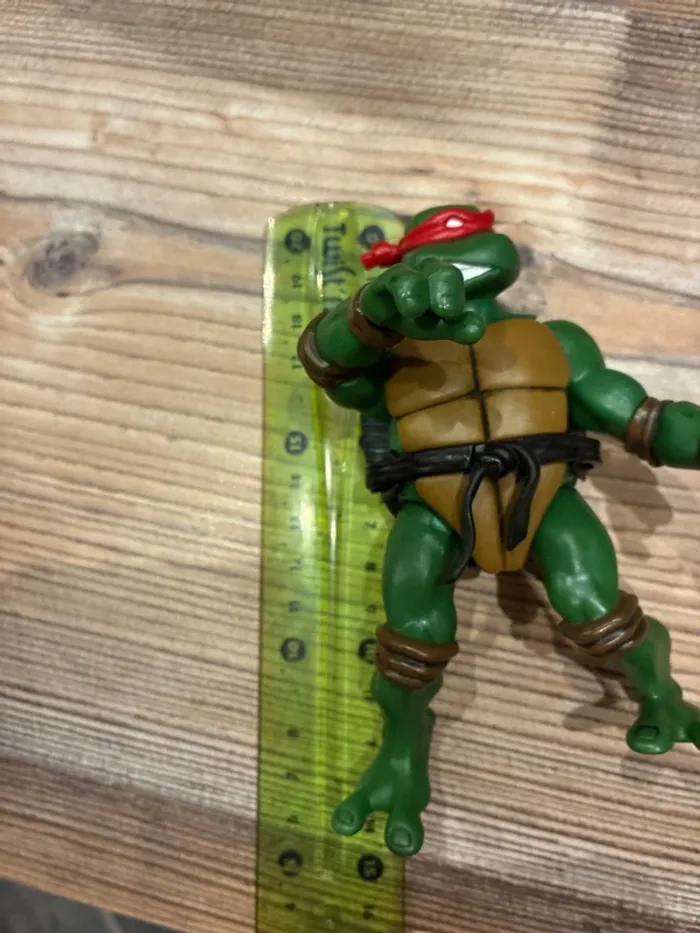 Grande figurine vintage miracles studio tortue ninja Raphaël Année 2002 Playmates toys Bon état - photo numéro 9