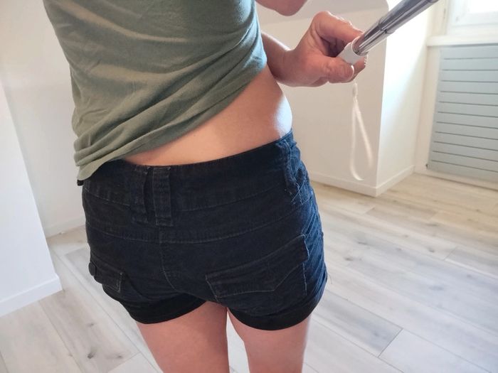 Short velours noir - photo numéro 2
