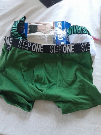 Lot de 3 boxers homme riverso neuf avec emballage taille L