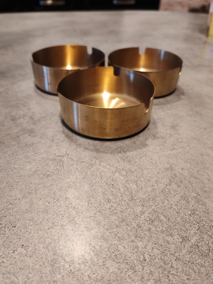 Lot de 3 cendriers - photo numéro 2