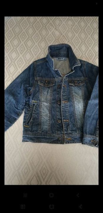 Veste jean 8 ans mixte