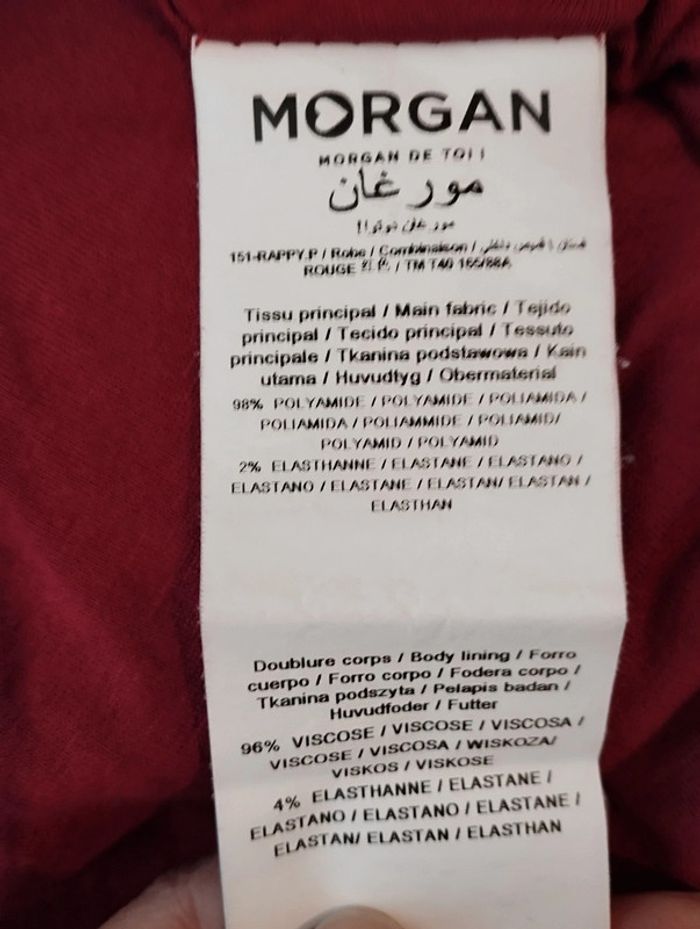 Robe Morgan taille M décolletée dans le dos - photo numéro 8