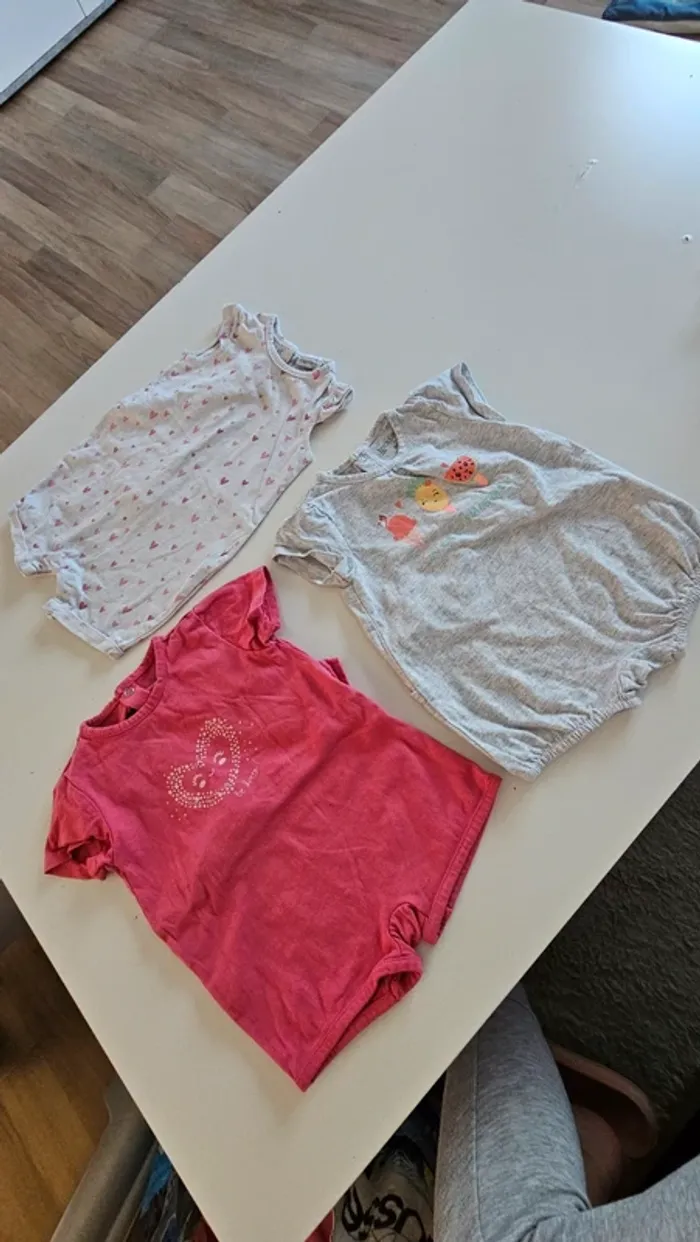 Lot combishort 6mois