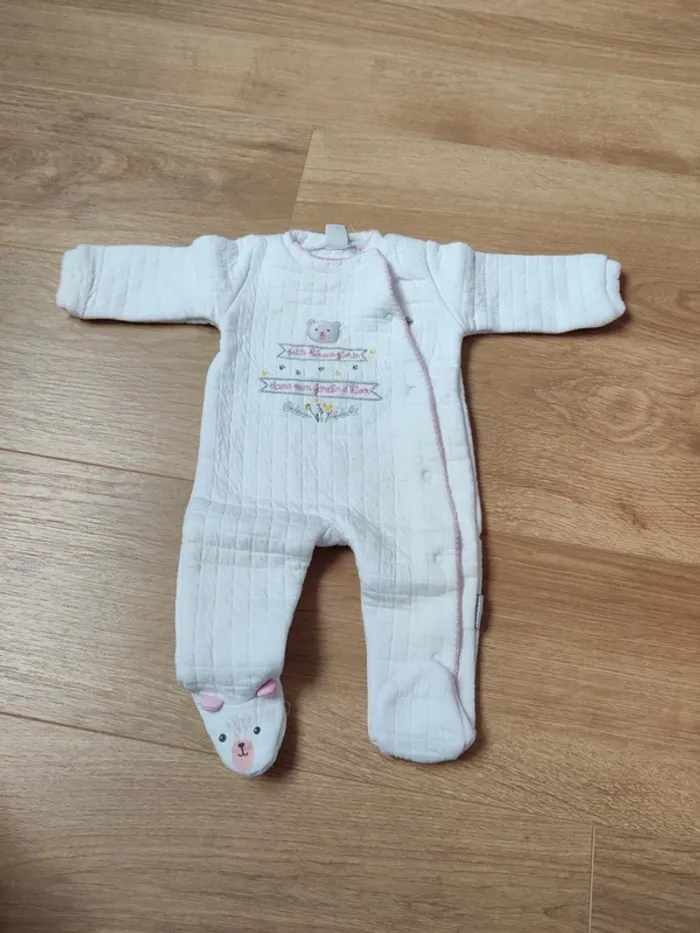 Lot de pyjamas velour 3 mois - photo numéro 9