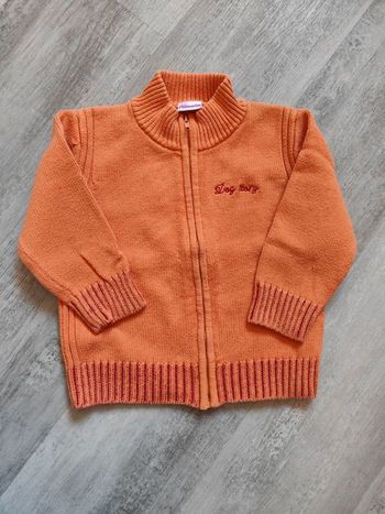 Gilet zippé 24m