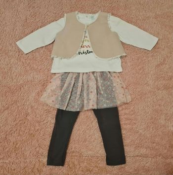 Ensemble fille 3 pièces 18 mois