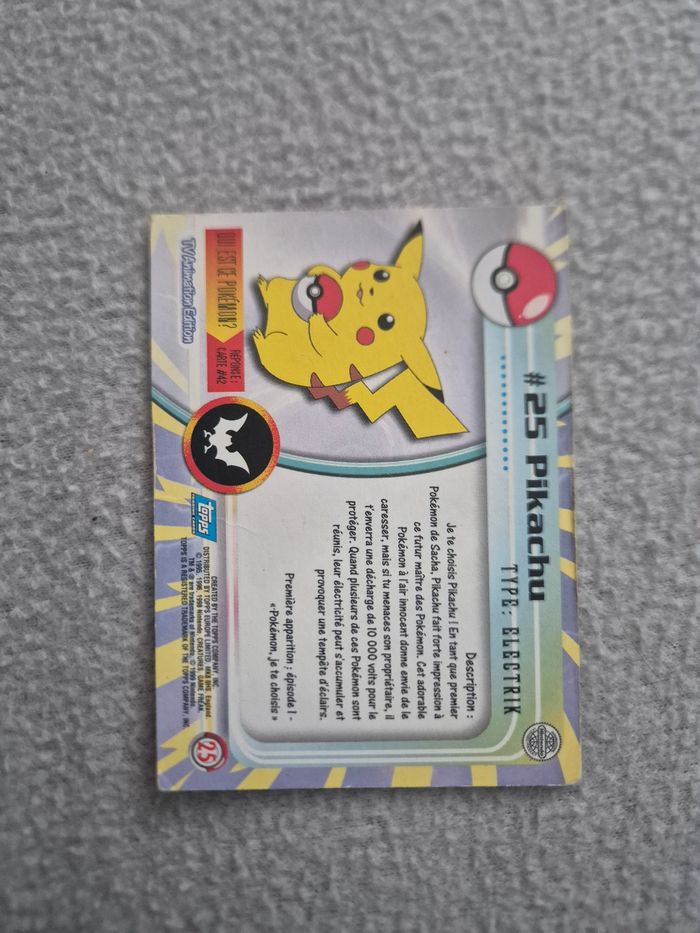 Carte Pokémon ancienne - photo numéro 2