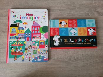 Lot de 2 livres imagiers 