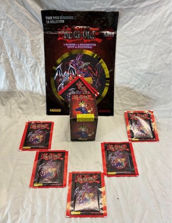 Kit + Box panini 36 sachets yu gi oh