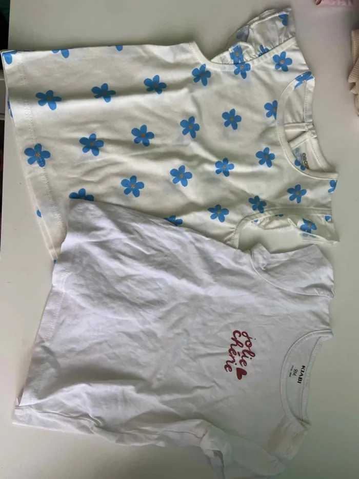 Lot de 9 hauts bébé fille 6-9 mois - photo numéro 5