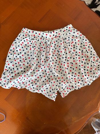 Short Zara trafaluc à pois en coton taille S