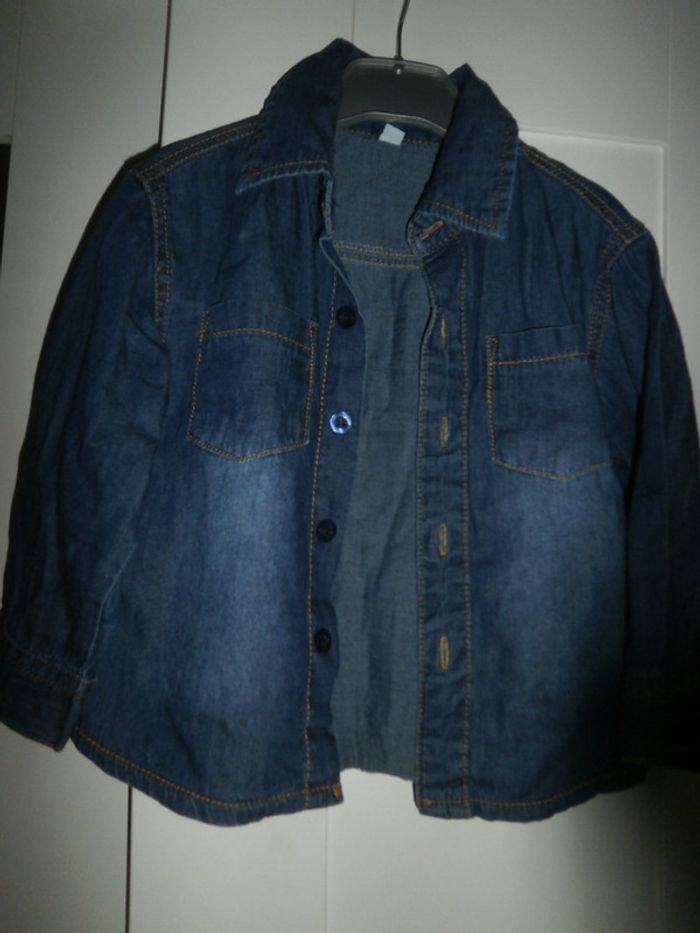 Chemise couleur jean's fille ou garçon