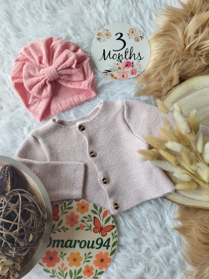 Ensemble complet 5 pièces sergent major fille 3 mois 🎀 - photo numéro 9