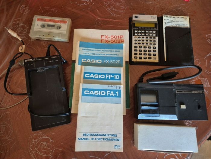 Calculatrice casio fx 502 p scientifique