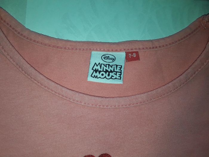 🔮 Tee Shirt MINNIE en 7 / 8 ans 🔮 - photo numéro 3