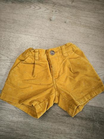 Short en velours Okaïdi 3ans