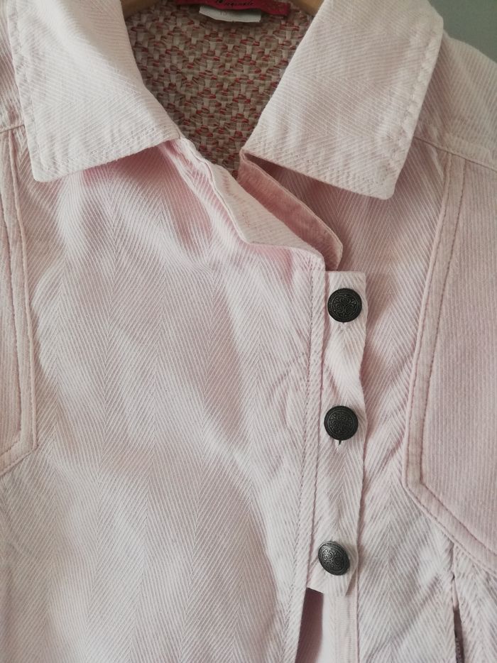 Jolie veste rose pâle - photo numéro 2