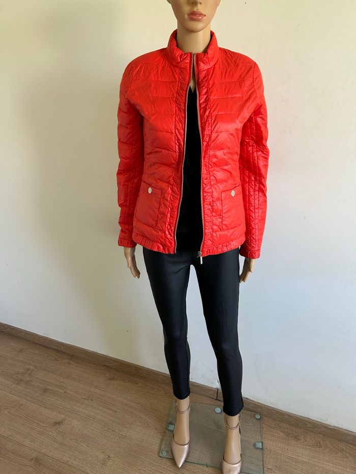 Veste matelassée orange Morgan taille 36 TBE - photo numéro 2