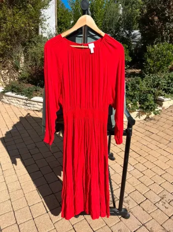 Robe rouge H&M