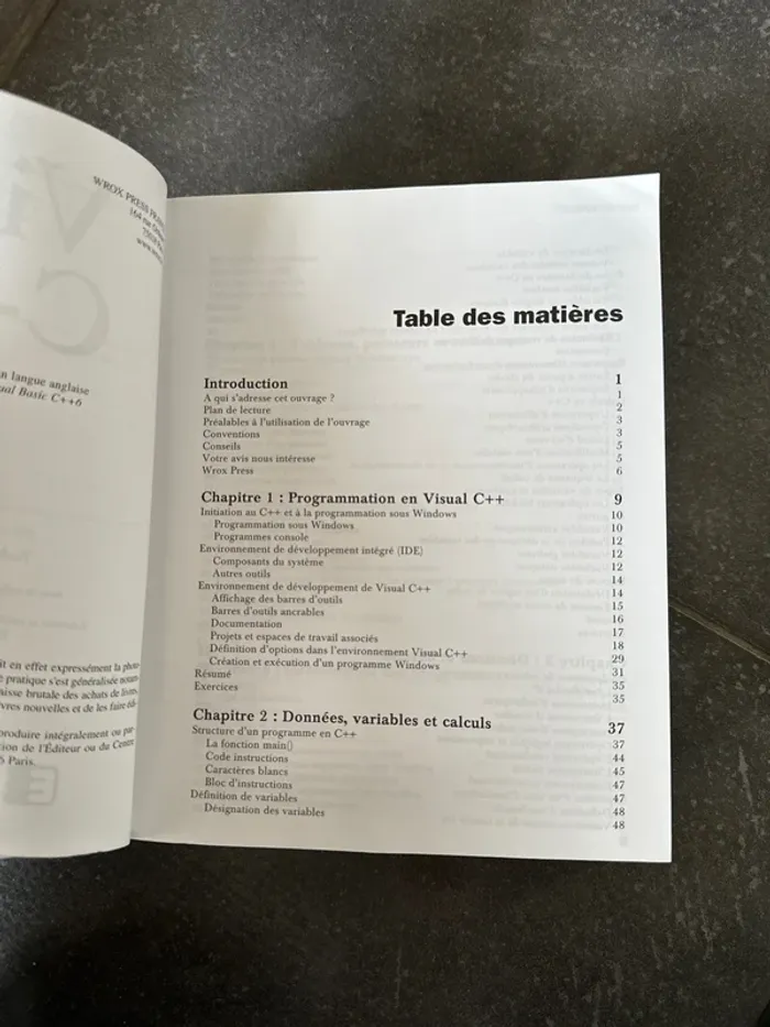 Livre visual C++6 - photo numéro 5