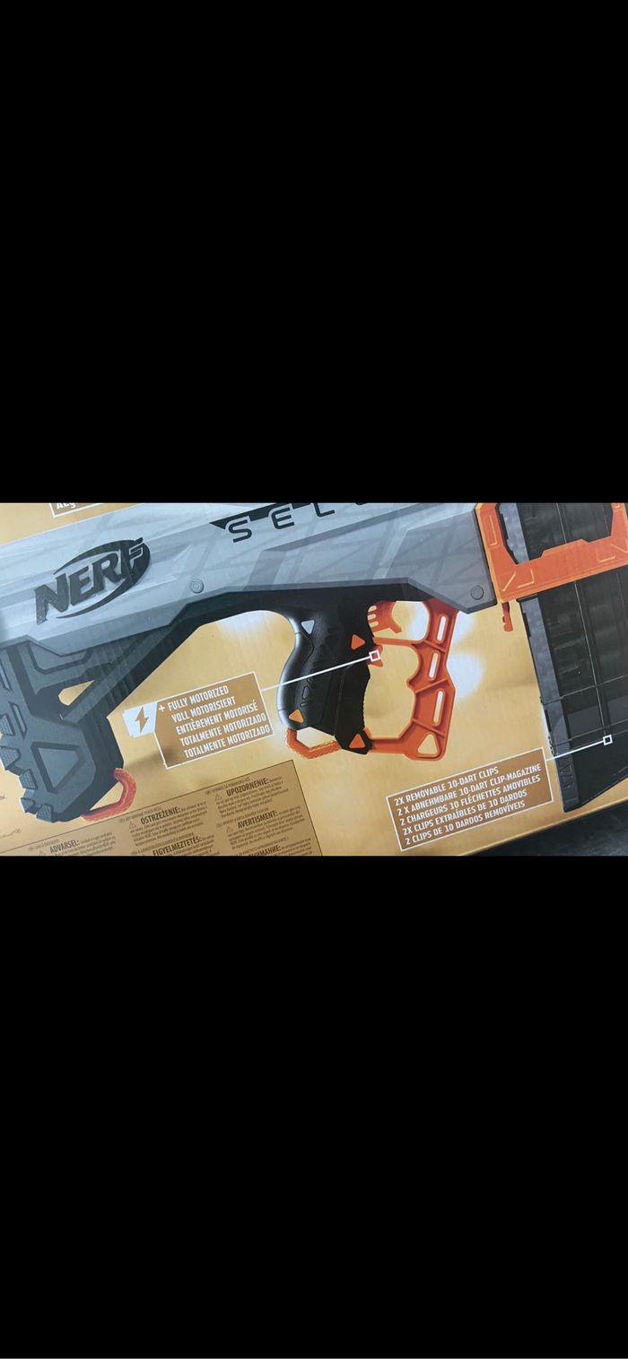 Pistolet nerf + 20 fléchettes - photo numéro 6