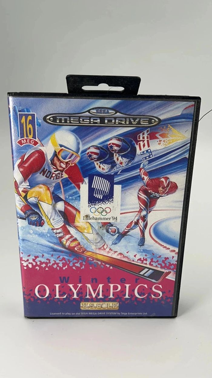 Winter Olympics - Jeu Megadrive - PAL FR - sans notice