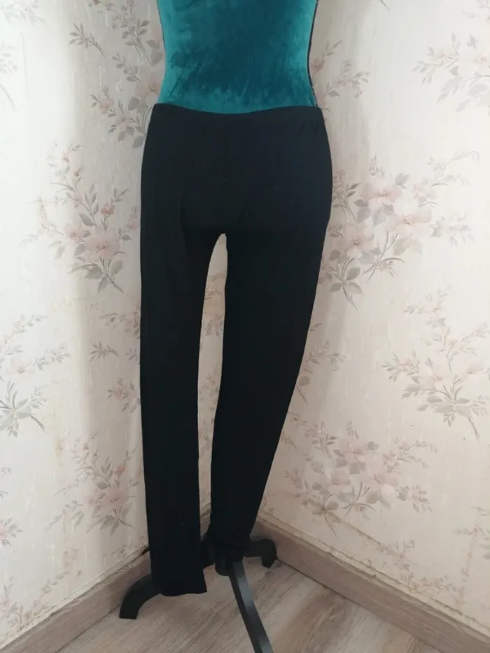 Legging noir uni basique / mim / (t3-L) - photo numéro 2