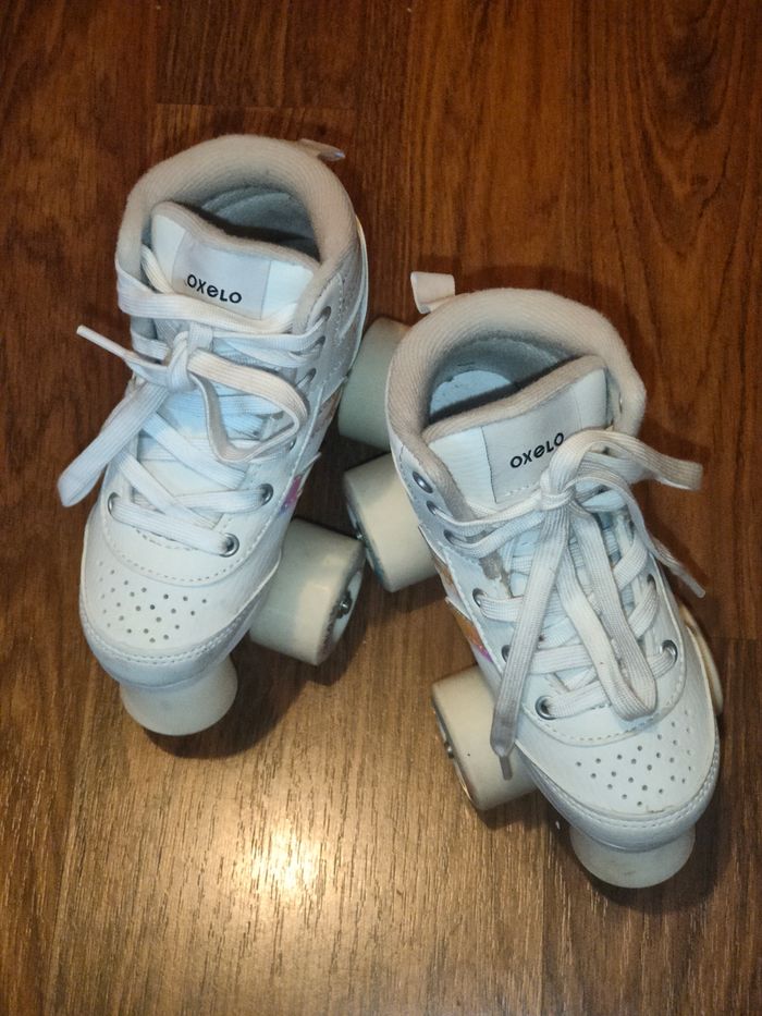 Patins à roulettes Oxelo holographiques – Taille 29 - photo numéro 10