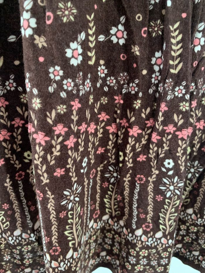 Petite robe marron Clock House taille M - photo numéro 3