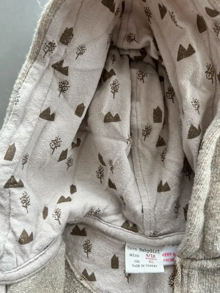 Gilet zara 9/12 mois fille - photo numéro 4