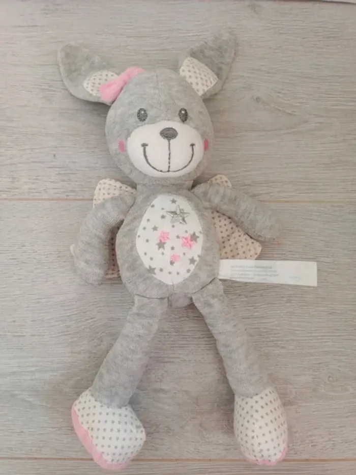 Doudou lapin Ange - photo numéro 2