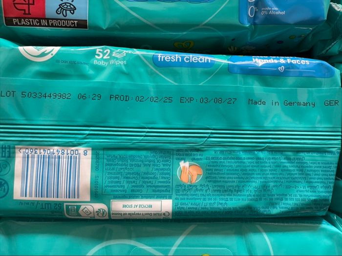 Lingettes Pampers Fresh Clean - photo numéro 3