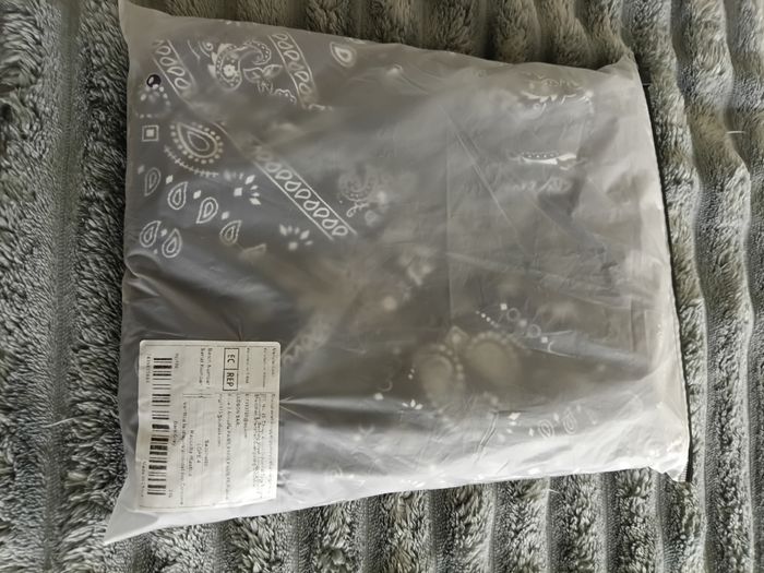 Robe noir gris avec poches 3XL - photo numéro 4