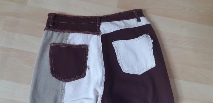 Pantalon empiècement femme taille L - photo numéro 9