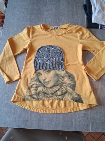 T-shirt manches longues 6ans smile girl