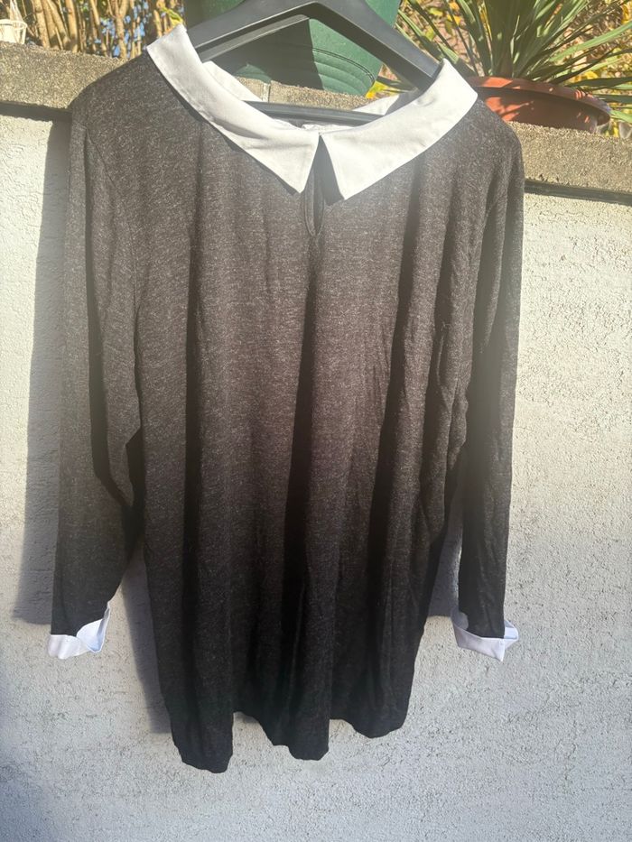 Haut léger avec col - photo numéro 5