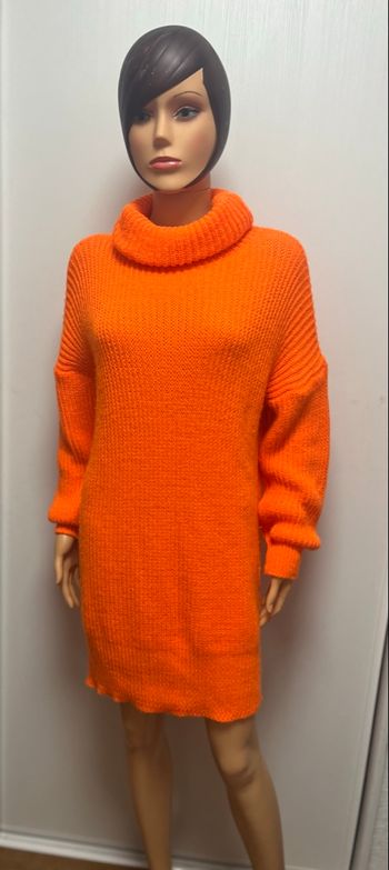 Robe pull orange