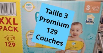Pampers  taille 3 premium protection