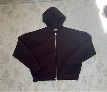 Hoodie Sweat à capuche zip WEEKDAY scuba