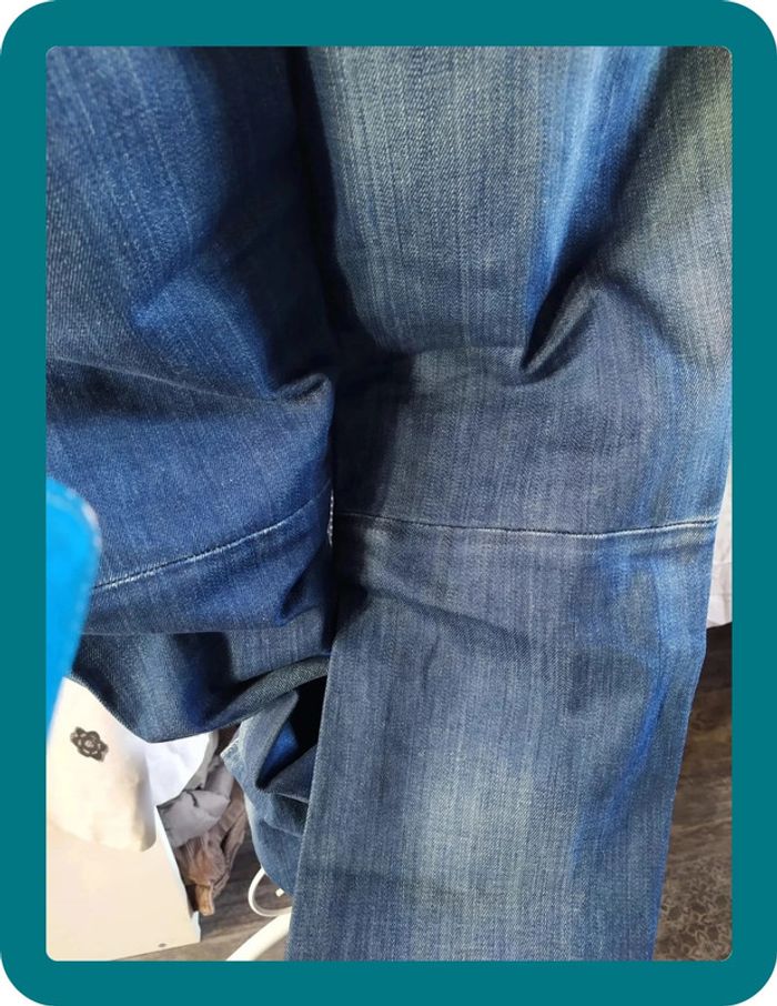 Jean melt loose tapered G star 3301 neuf à bretelles - photo numéro 10