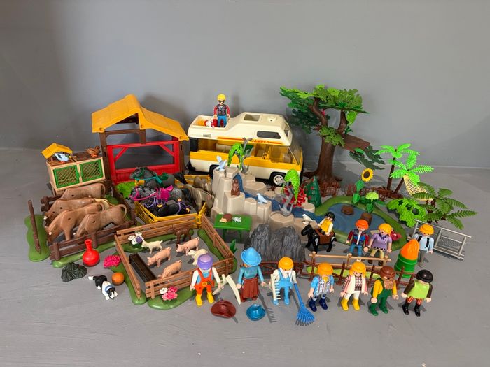 Playmobil Jardin Jardinage Animaux ferme campagne Lot XXL - photo numéro 2
