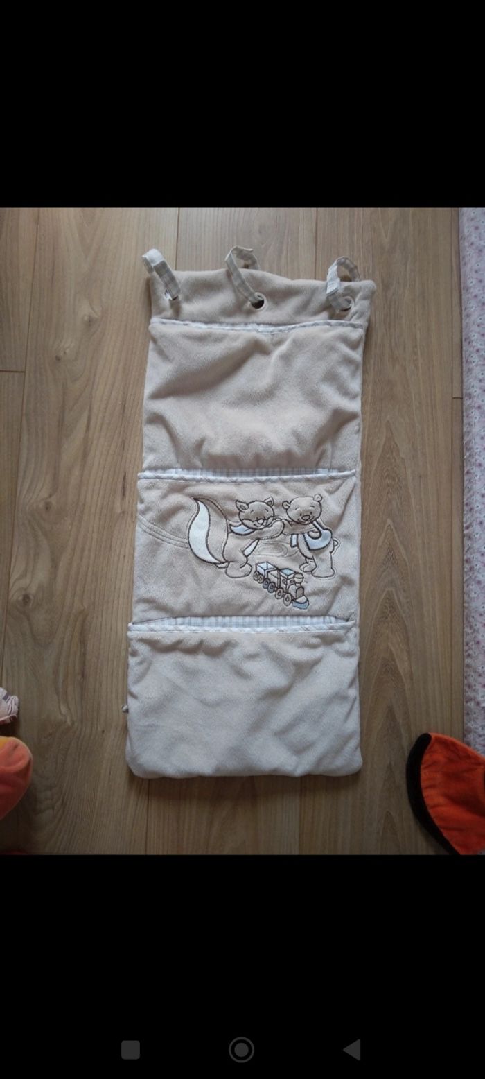 Pochette pour lit ou parc bebe