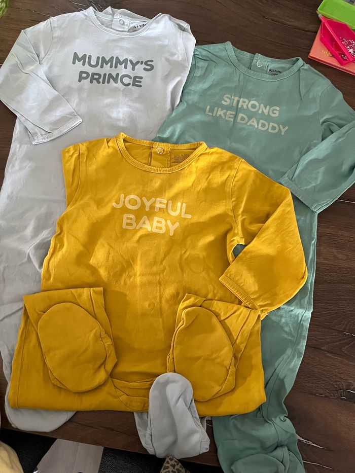 Lot 3 pyjamas mi-saison