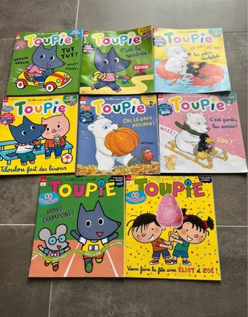 Lot livres toupie 3-6ans