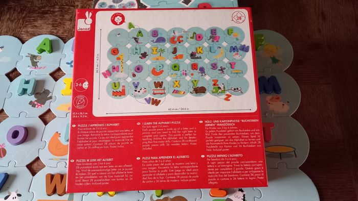 Puzzle j'apprends l'alphabet  3-6ans - photo numéro 3